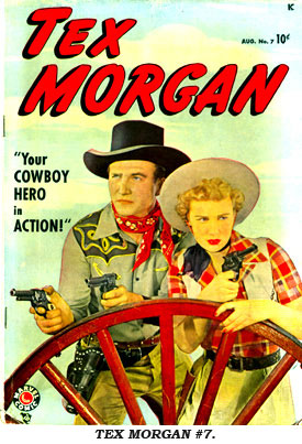 Cover to TEX MORGAN #7.