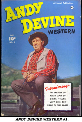 ANDY DEVINE WESTERN #1.