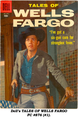 Dell's TALES OF WELLS FARGO FC#876 (#1).