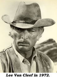 Lee Van Cleef in 1972.