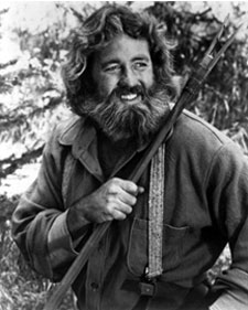 Dan Haggerty as Grizzly Adams.