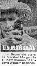 Ad for "U.S. Marshal".