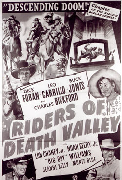 Poster for "Riders of Death Valley".