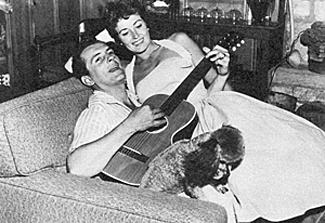 Bart Maverick, Jack Kelly, and wife May Wynn. 