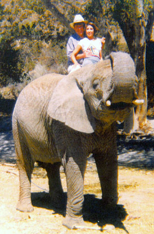 In the mid ‘70s Noel Marshall and actress Tippi Hedren bought acres in Acton, CA, as a sanctuary for wild animals and called it “Roar!” Will Hutchins and his wife Barbara were invited guests.